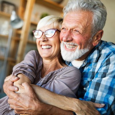 Elderly,Couple,In,Love.,Senior,Husband,And,Wife,Hugging,And