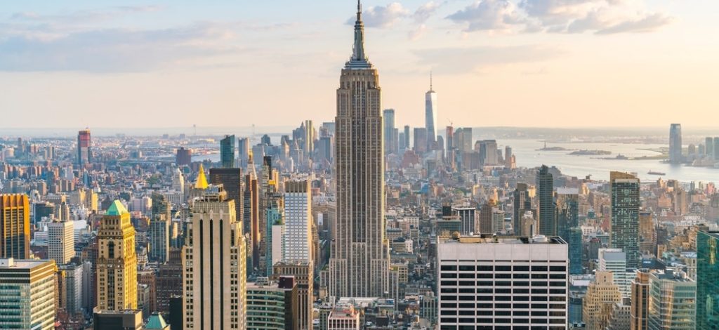 A,Stunning,View,Of,New,York,City,,Showcasing,Iconic,Landmarks